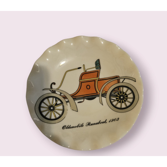 Vintage Railroad Plates Set of 3 White 5 inches Collector - Picture 2 of 10